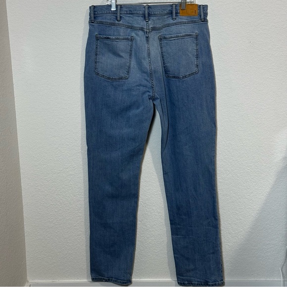 Mutual Weave Men's Athletic Fit Jeans 38 x 36 5 pocket Whisker Detail Big & Tall - Picture 6 of 12